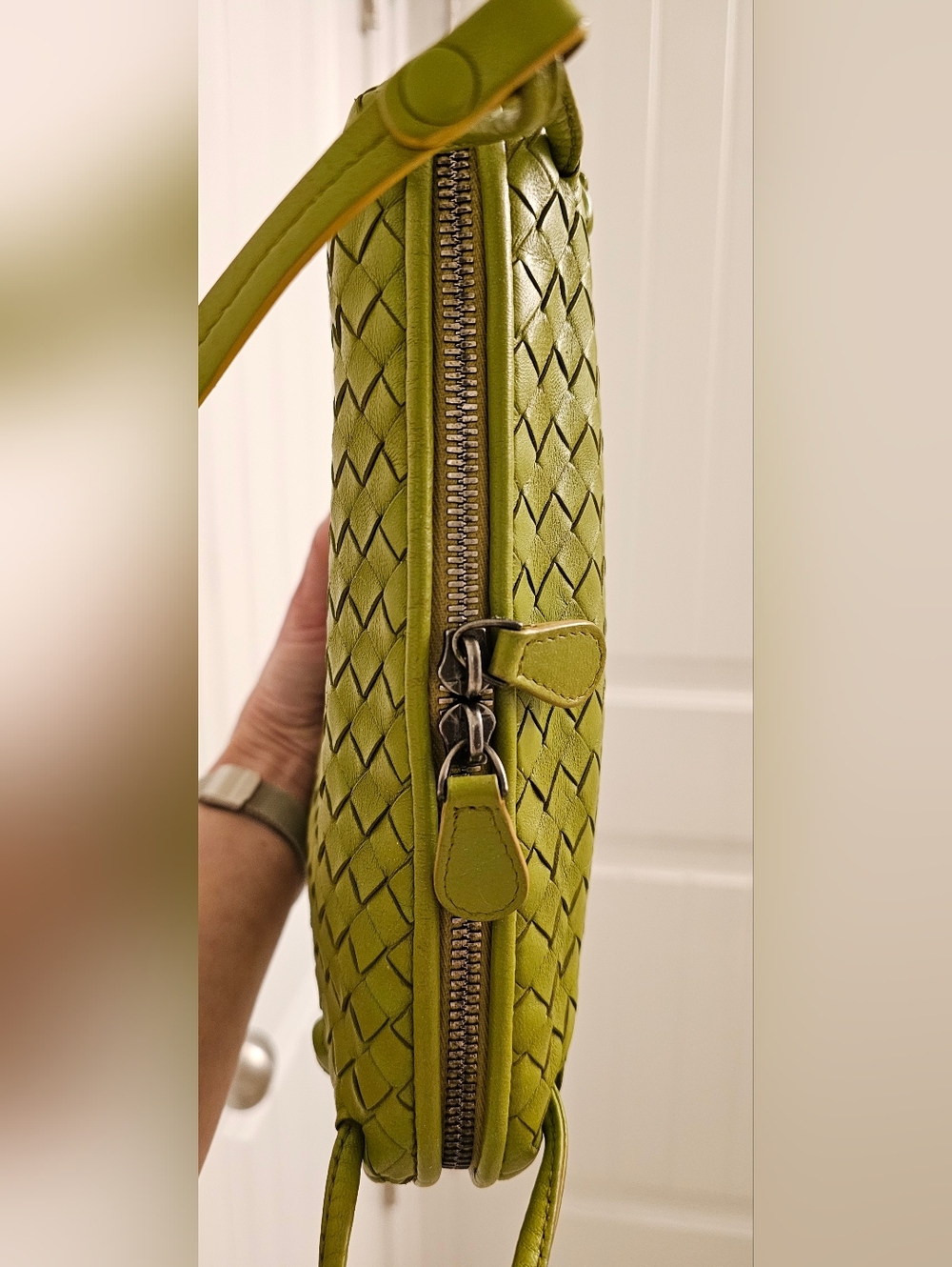 Bottega Green Crossbody Bag - Picture 5 of 12